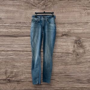 Lucky Brand High Rise Brigette skinny jeans size 0/25 ankle